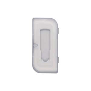 Caddie - Semi Transparent Plastic USB Case - White