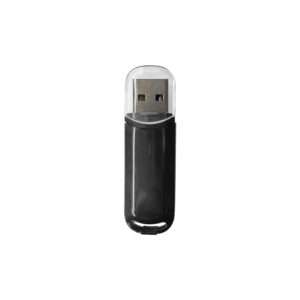 November - Mini Plastic USB - Black