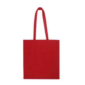 Ginger - 5 OZ Cotton Tote Bag (Red)