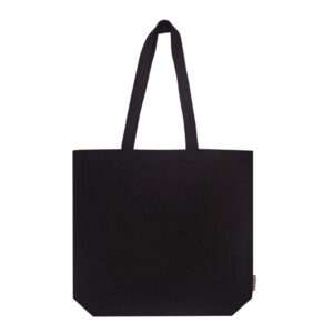 Glynn - 8 OZ Recycled Small Canvas Tote Bag (Black)
