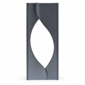 Silver Oval Accent Crystal Award