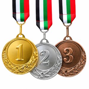 1st, 2nd & 3rd Place Metal Award Medals