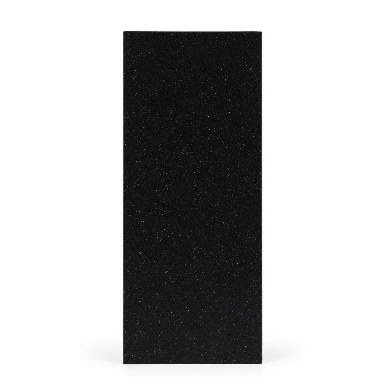 Black Geometric Faceted Crystal Award - Image 3