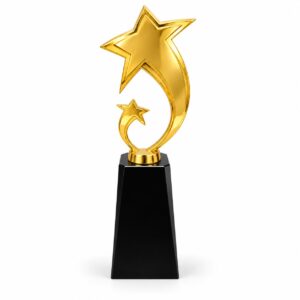 Gold Double Shooting-Star Trophy