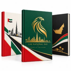 UAE National Day Kappa Board Hardcover Notebook