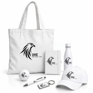 UAE National Day White Gift Set – 7 Pieces